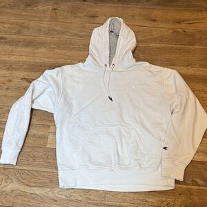 Champion Classic White Hoodie for Men